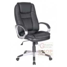 MANAGEMENT ARMCHAIR MOD. 1426 BLACK COLOR