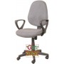 SWIVEL RAISED OFFICE ARMCHAIR GAG IN FABRIC