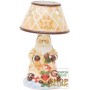 BISCUIT CANDLE HOLDER IN CERAMIC H CM.22