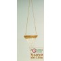ASSORTED SUSPENDED ORGANZA TEA LIGHT HOLDER