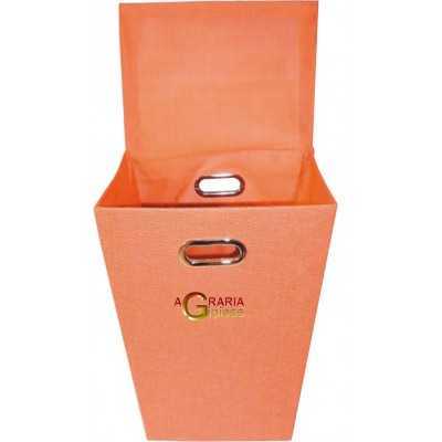 CLOSABLE LINEN HOLDER FABRIC CM. 38X29X55