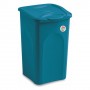 Spring Line Laundry Basket Closed Blue Teal cm. 37x37x56h. lt.