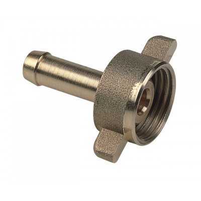 HOSE HOLDER WITH BRASS SWIVEL FOR SPRAYING HOSE 1/2 X 10 MM.