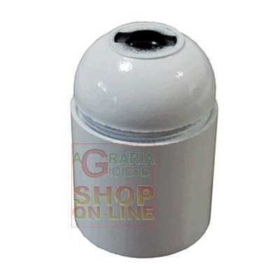 LAMP HOLDER E27 SMOOTH WHITE