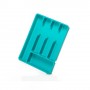 PLASTIC CUTLERY TRAY Yellow Ocher Red Acid Green
