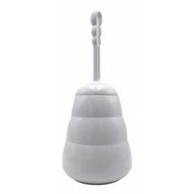 PORTASCOPINO PER BAGNO BOMBOLO BIANCO cm. 17x41h. 