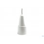 BRUSH HOLDER FOR BATHROOM IN PLASTIC NEW STORNO WHITE cm.