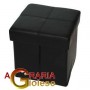 POUFF MOD. STORAGE CM.41X41X41H BLACK