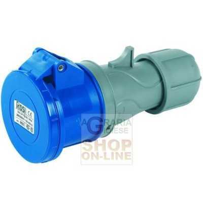 CEE INDUSTRIAL SOCKET IP44-220V 2P + E 16A ART. 9223