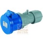 CEE INDUSTRIAL SOCKET IP44-220V 2P + E 16A ART. 9223