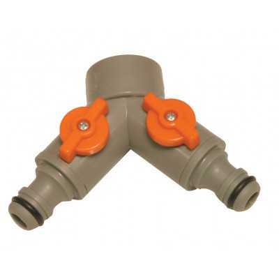 PRESA PER RUBINETTO DUPLEX SDOPPIATORE IRRIGO ART. 0314 