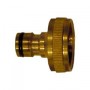 BRASS TAP SOCKET STANDARD QUICK COUPLING SIZE 1 inch