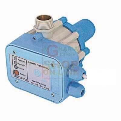 PRESSION CONTROLL FOR ELECTRIC PUMP CONNECTION 1 Inch. BAR 1.5