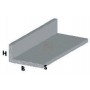 SILVER PROFILE A ELLE MM. 40 X 15 X 1 H. 1,5 MT