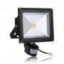 LED PROJECTOR WITH SENSOR FOR OUTDOOR 230V WATT. 30 2400 LUMEN