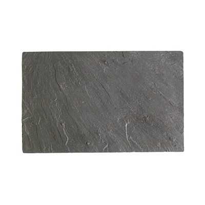MOHA STONE TRAY SLATE FOR COOKING CM. 27X18 WITH FEET