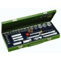 PROXXON 23020 SET OF WRENCHES SOCKET 1/2 1/4 PCS. 26