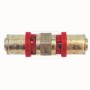 PRESS FITTING STRAIGHT DOUBLE 16X16