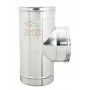 FITTING T FOR STOVE IN STAINLESS STEEL CM. 10 FFM
