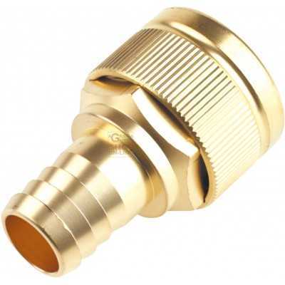 RACCORDO CON ATTACCO RAPIDO IN OTTONE MAXI 1 POLLICE 