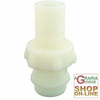 STRAIGHT NYLON FITTING THREE PIECES 25 X 1 IN. ART. 2044