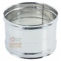 RACCORDO INOX PER TUBO CANNA FUMARIA F.F. DIAM. 150 