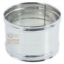 RACCORDO INOX PER TUBO CANNA FUMARIA F.F. DIAM. 300 