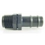 16 X 1/2 BLACK HOSE FITTING