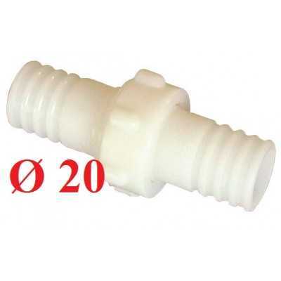 NYLON FITTING GR. 20 PIPE JOINTS 3 PCS.