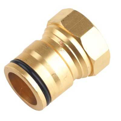 FEMALE BRASS TAP SOCKET FITTING MAXI 1 INCH