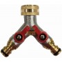 BRASS QUICK CONNECTION 3 3/4 F TAPS. 2 WAYS QUICK