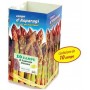 LEGGED ROOTS OF ASPARAGUS IN PACK OF 10 CUBS