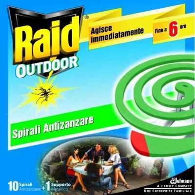 RAID SCENTED ANTI-INSECT ZAMPIRONE PCS.10