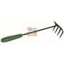 RAKE FOR GARDEN WITH HANDLE CM. 30 4 TEETH