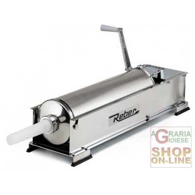 REBER INSACCATRICE PER SALUMI INOX 2 VELOCITA KG. 10 