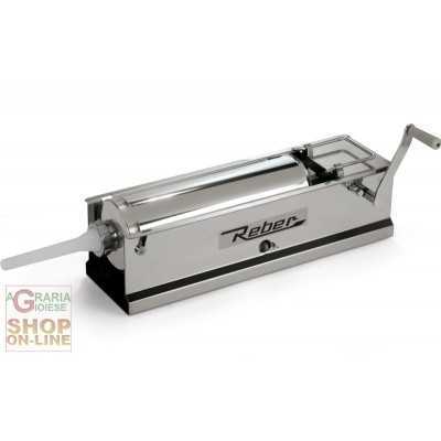 REBER SAUSAGE MACHINE STAINLESS STEEL 2 SPEED KG. 8