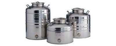 Sansone stainless steel containers bins